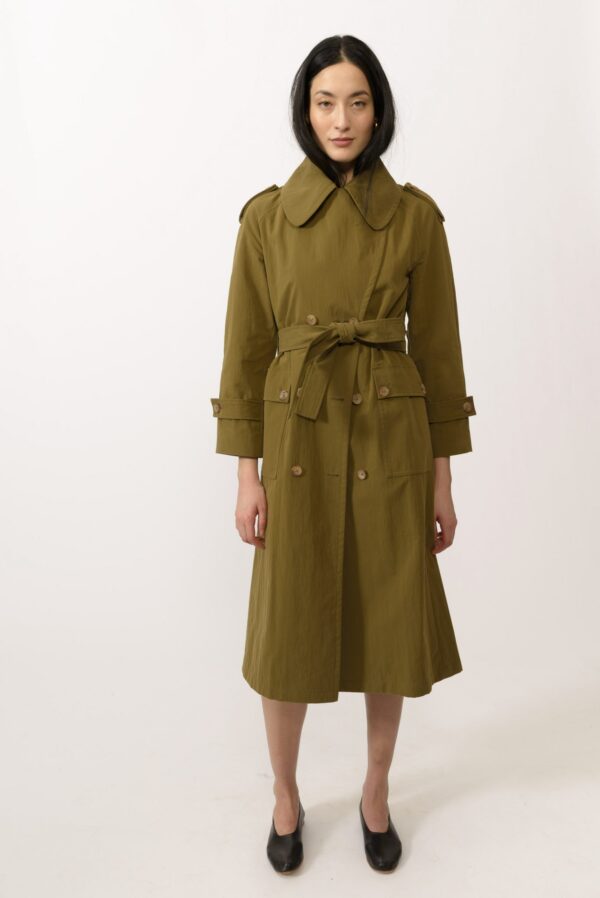 Sonora Trench Coat Savannah Green